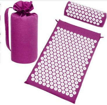 Acupressure Mat & Pillow Set with Carry Bag – Stress Relief, Muscle Relaxation & Better Sleep Therapy Kit