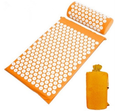 Acupressure Mat & Pillow Set with Carry Bag – Stress Relief, Muscle Relaxation & Better Sleep Therapy Kit