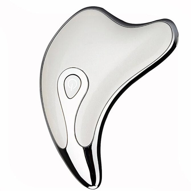 Electric Gua Sha Facial Massager – Anti-Aging Face Lift Tool with LED Light & Micro-current Skin Rejuvenation