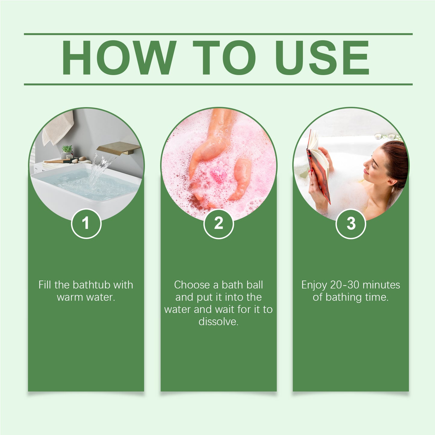 OceAura Shower Bath Bomb Ball – Moisturizing Plant-Scented Body Cleanser with Colorful Fizzing Fragrance