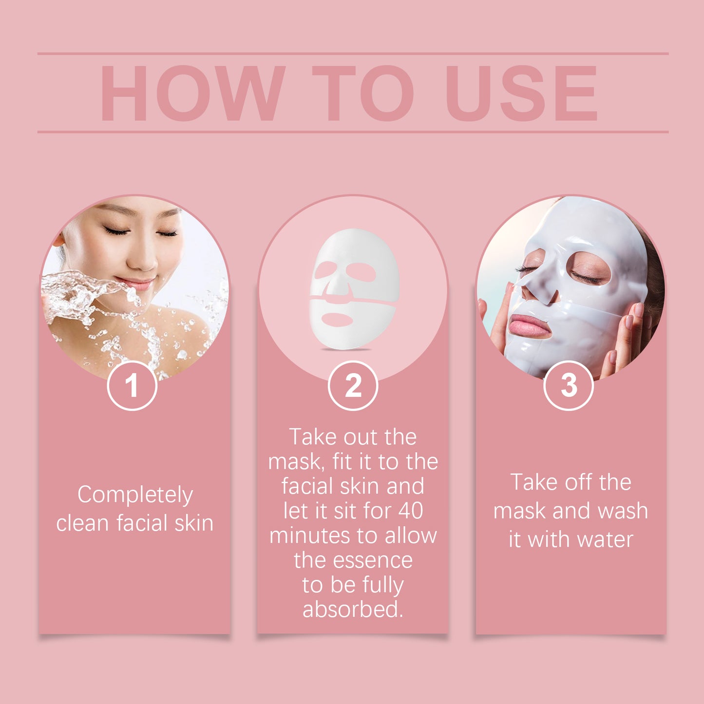 Hoygi Collagen Face Mask | 3-in-1 Deep Moisturizing, Anti-Wrinkle & Hydrating Skin Treatment