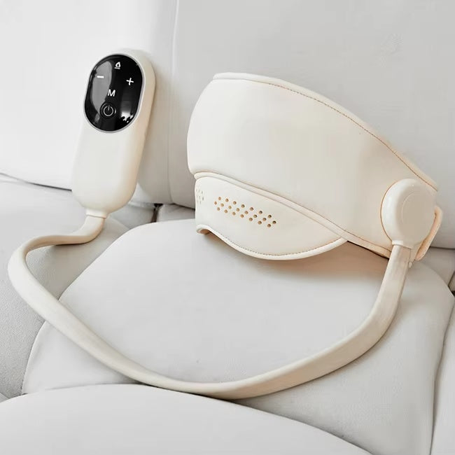 Electric Head & Eye Massager with Heat – Migraine Relief, Stress Reduction & Deep Relaxation Therapy at Home