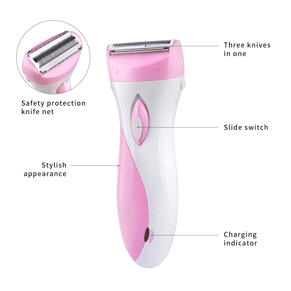Electric Epilator For Women - Body and Bikini Trimmer