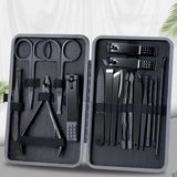 Classic Black Nail Clipper Set