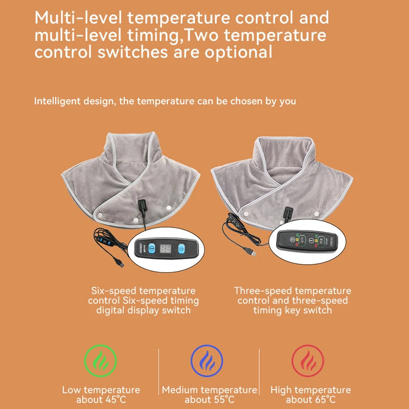 Heated Neck and Shoulder Pad - MyHabun