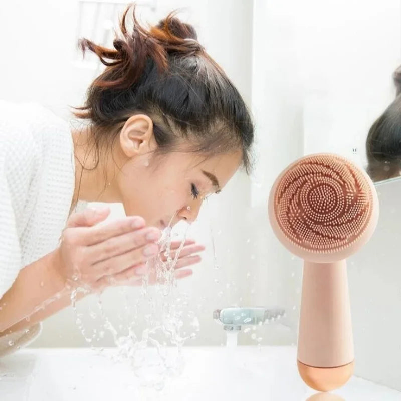 USB Rechargeable Facial Cleansing Brush - MyHabun