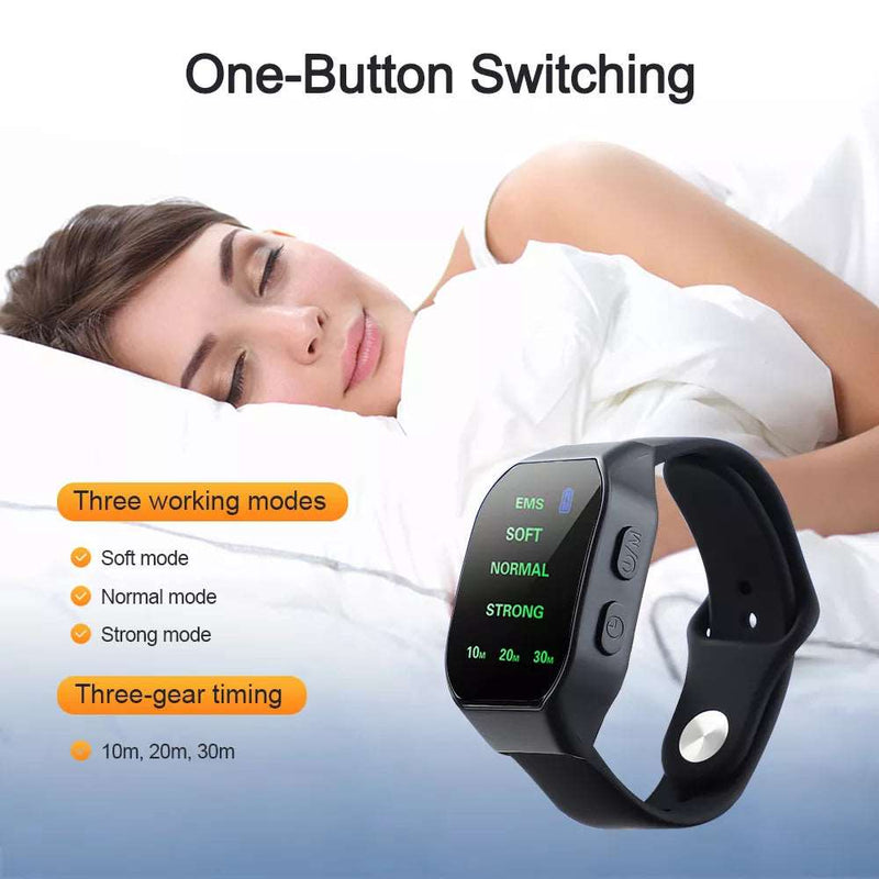 EMS Sleep Aid Watch - Hypnosis Device for Fast Sleep