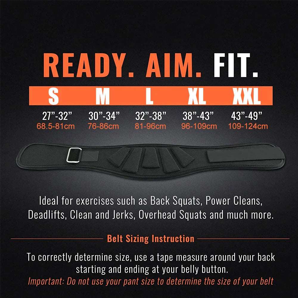 Fitness Waist Belt: Lumbar Support & Strength