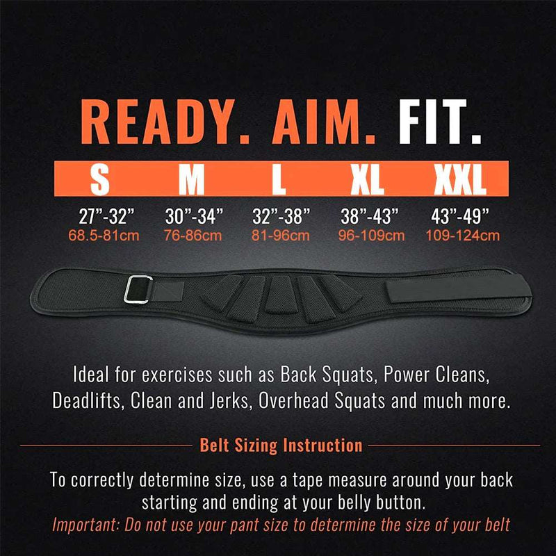 Fitness Waist Belt: Lumbar Support & Strength