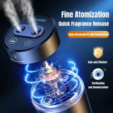 Double Spray Car Air Humidifier