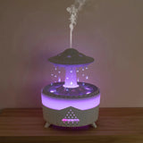 UFO Rain Cloud Humidifier - Aromatherapy & Essential Oil Diffuser - MyHabun