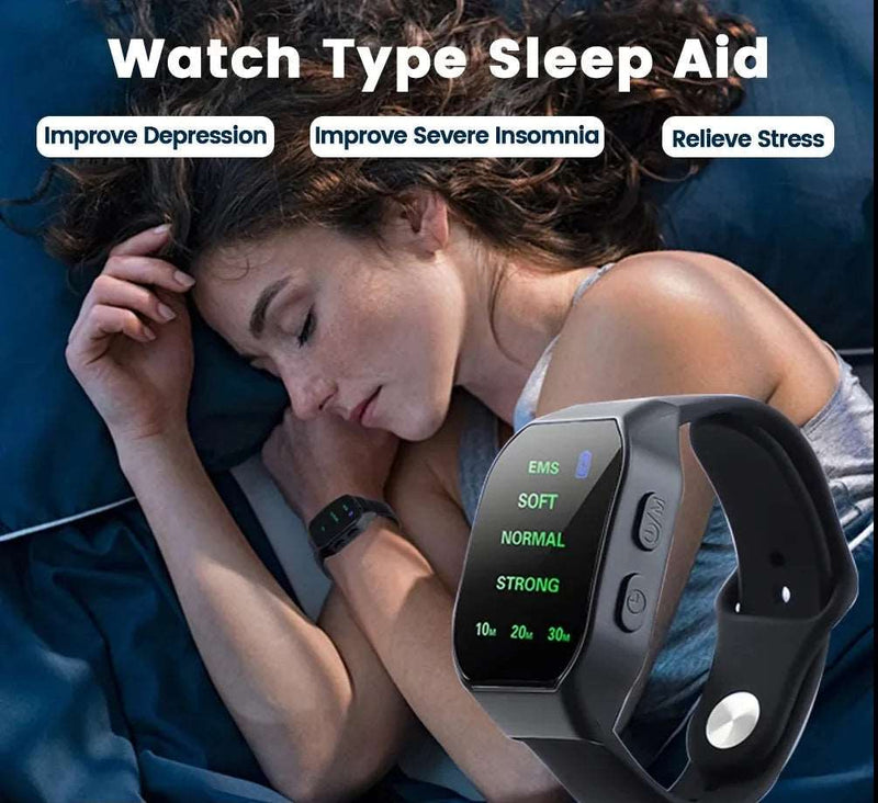 EMS Sleep Aid Watch - Hypnosis Device for Fast Sleep