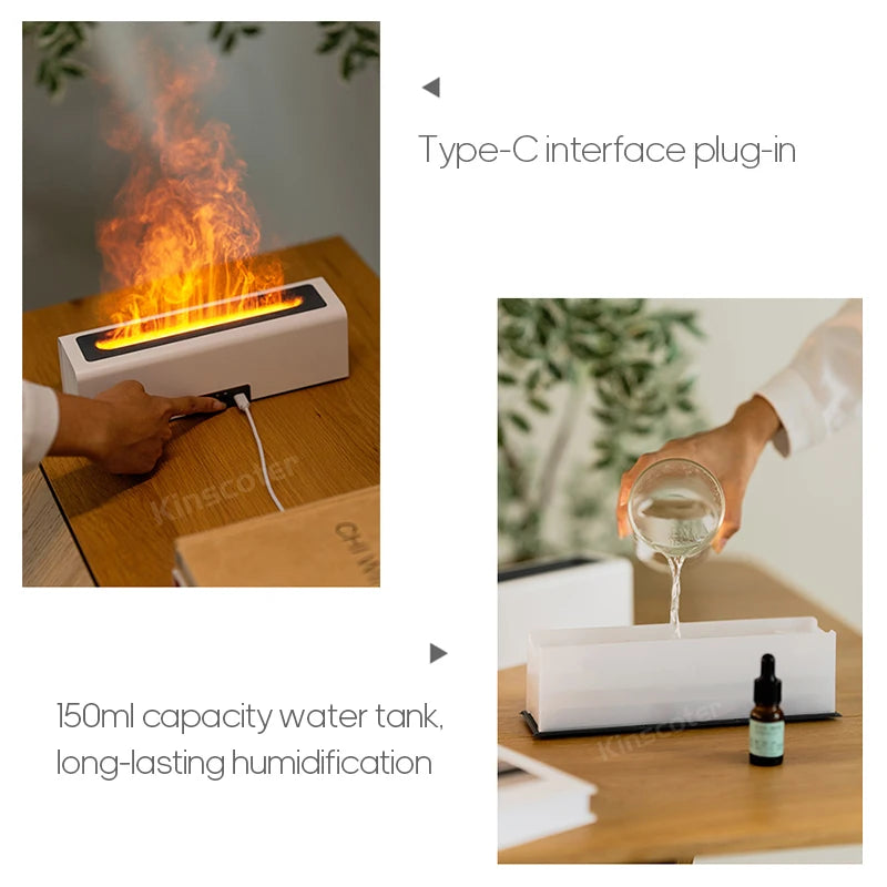 Aroma  Flame  Diffuser - MyHabun