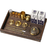 Brass Incense Burner Kit - DIY Aromatherapy Set