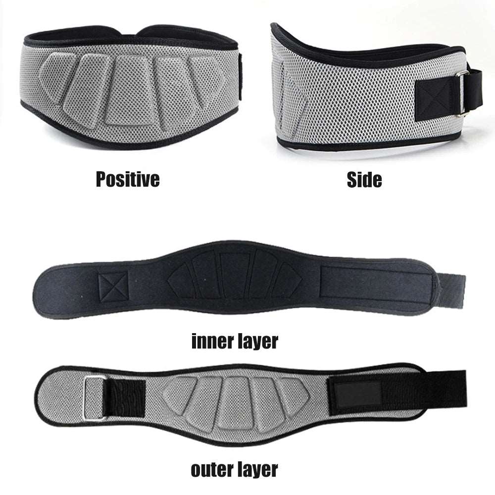 Fitness Waist Belt: Lumbar Support & Strength