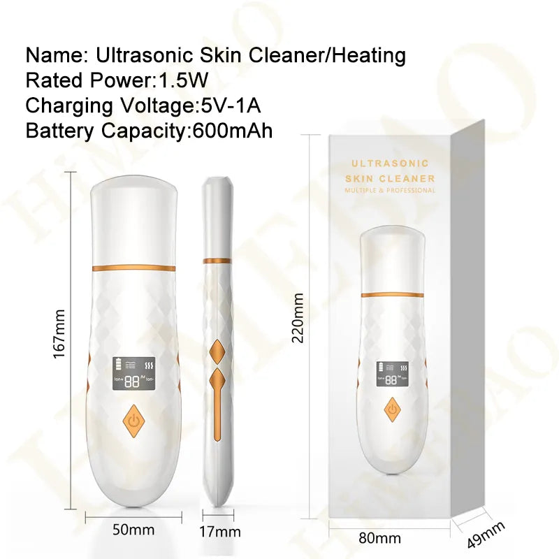 Ultrasonic Facial Skin Scrubber - MyHabun