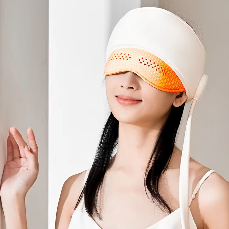 Electric Head & Eye Massager with Heat – Migraine Relief, Stress Reduction & Deep Relaxation Therapy at Home